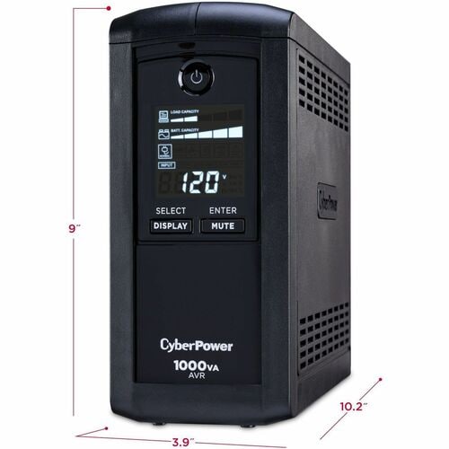 Sistemas UPS Cyber Power CyberPower CP1000AVRLCD LCD inteligente - Tapa