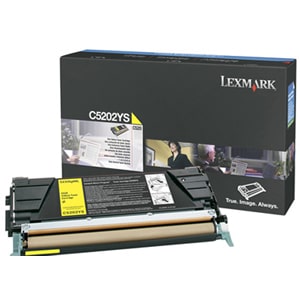 Lexmark Yellow Toner Cartridge - Laser - 1500 Page - Yellow
