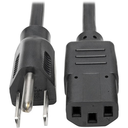 Tripp Lite 6ft Computer Power Cord Cable 5-15P to C13 10A 18AWG 6' - 1.83m