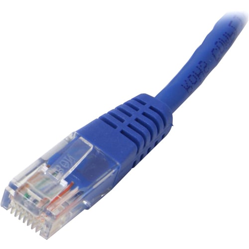 Cable de conexión UTP Cat5e moldeado azul de 2 pies de StarTech.com