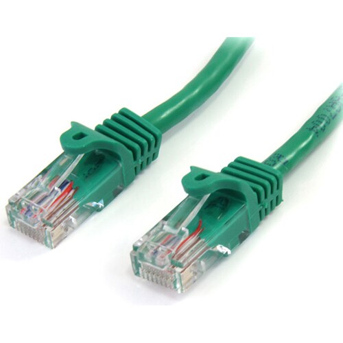 Câble patch UTP Cat5e anti-accrocs vert StarTech.com de 4,6 m