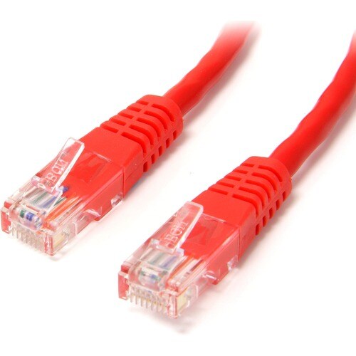 Câble patch UTP Cat5e moulé rouge StarTech.com de 4,6 m