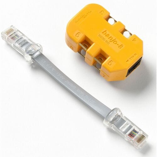 ADAPTADOR MODULAR EN LÍNEA DE 8 HILOS CON ENCHUFE K