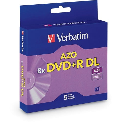 Verbatim 95311 DVD Recordable Media - DVD+R DL - 8x - 8.50 G