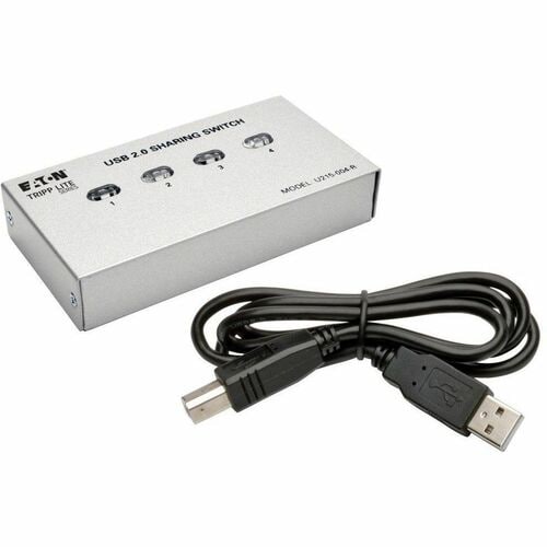 Tripp Lite 4-Port USB 2.0 Printer Sharing Switch - USB