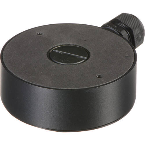 Hikvision Bracket, Conduit Base, 110mm, Black (DS-1280ZJ-DM18(Black) (CB110B)