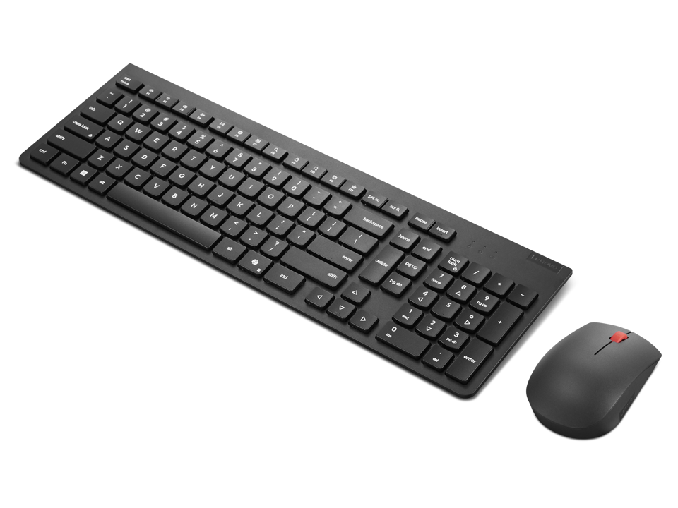Lenovo Essential Wireless Combo Keyboard & Mouse Gen2 Black (4X31R64465)
