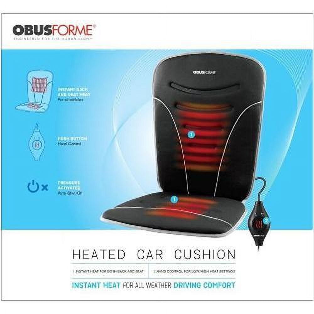 12 V Back & Seat Heated Cushion