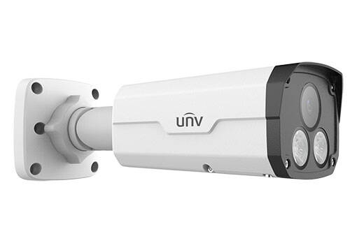 Uniview Network ColourHunter Bullet, Warm Light LED 30m, 5MP, POE, Fixed 4.0mm (IPC2225SE-DF40K-WL-I0)