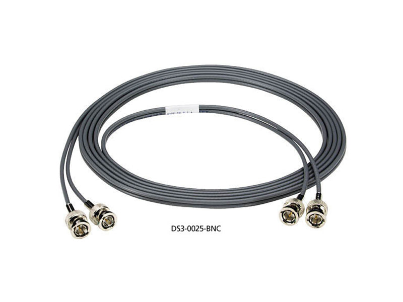Cable coaxial BNC-BNC DS-3 de alta velocidad de Black Box Corp, 7,6 m (25 pies)