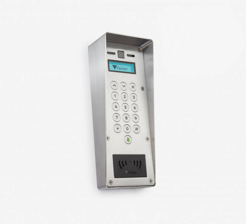 Paxton Entry - Vandal Resistant panel, surface mount with rain hood (PAX-337-510-US)