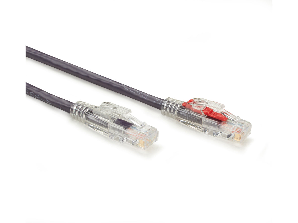 Cable de conexión Gigabase 3 Cat5E de Black Box Corp, violeta, 3 m