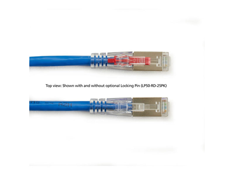 Cable Gigatrue 3 Cat6 de Black Box Corp., azul, 30 cm