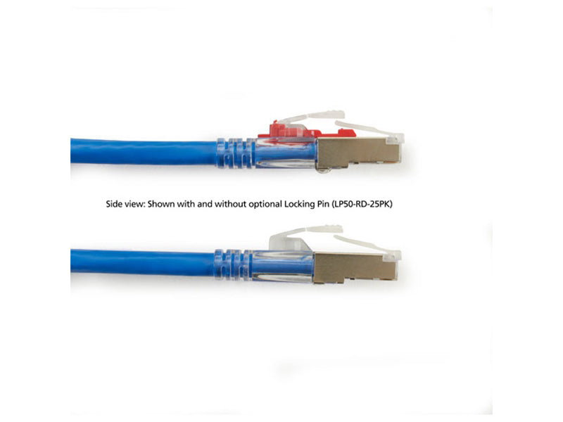 Cable Gigatrue 3 Cat6 de Black Box Corp., azul, 30 cm