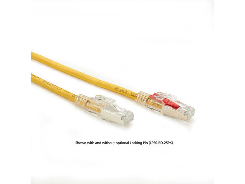 Cable Gigatrue 3 Cat6 de Black Box Corp., amarillo, 30 cm