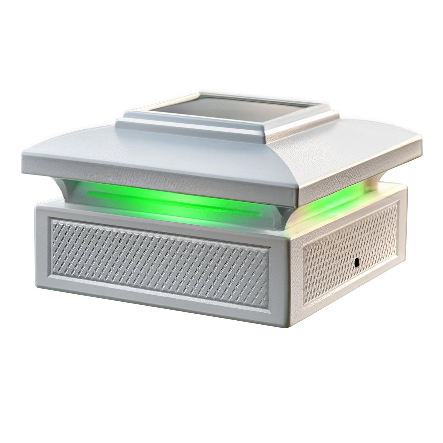Classy Caps Lumineer Smart Solar Post Cap Light, 2-pack
