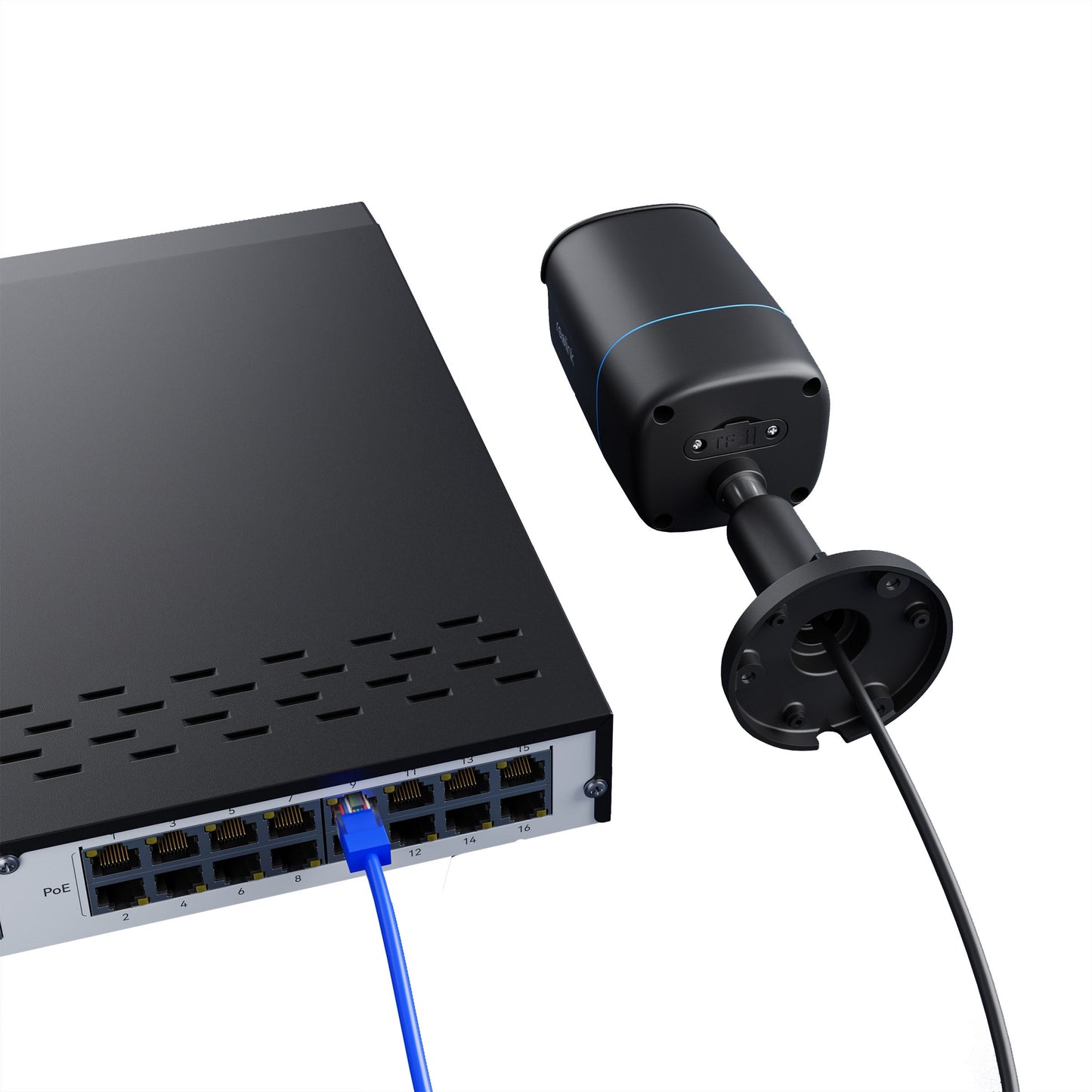 Reolink Advantage Series 4K 16-Channel 4TB NVR Security System with 4 Bullet PoE Cameras