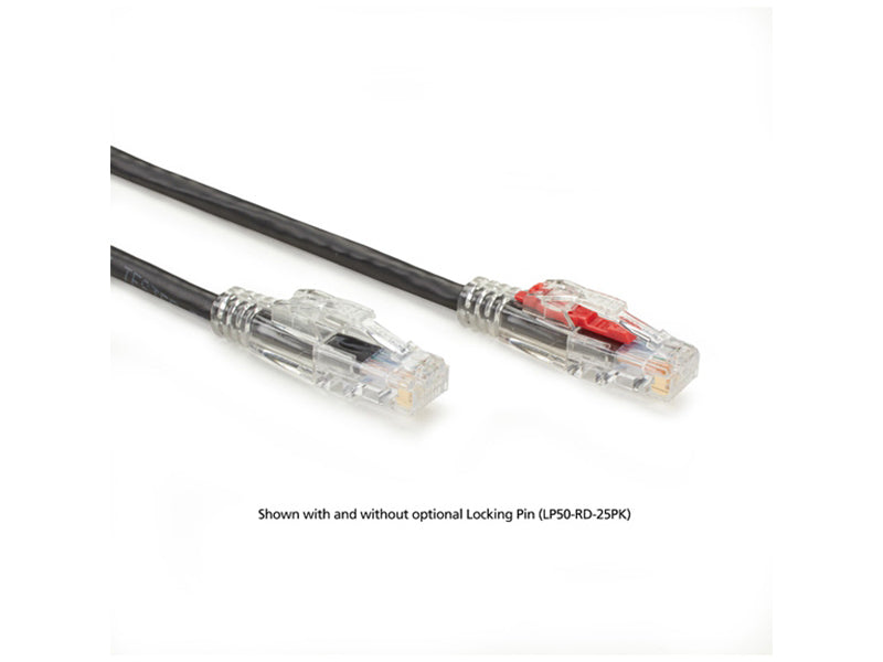 Cable de conexión Cat6 de 3 m, color negro, de Black Box Corp.