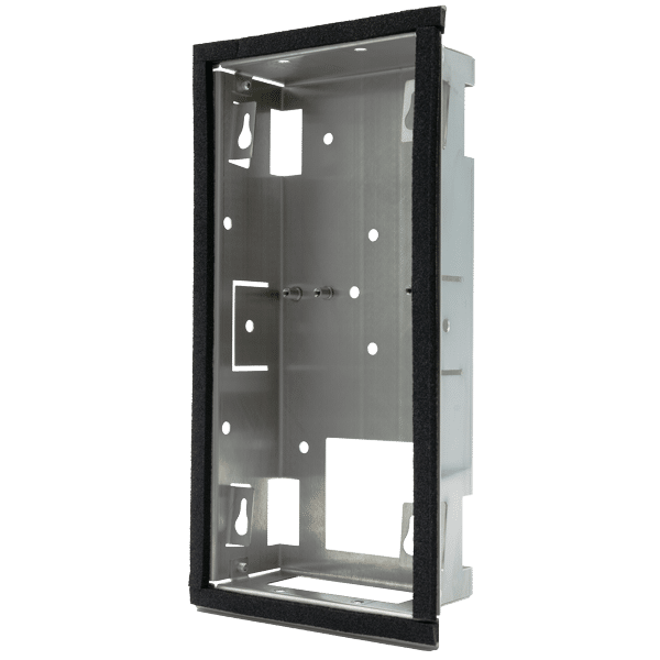 DoorBird Flush Mount Housing Back Box for D2101V, Stainless Steel V2A (D2101VFMB)