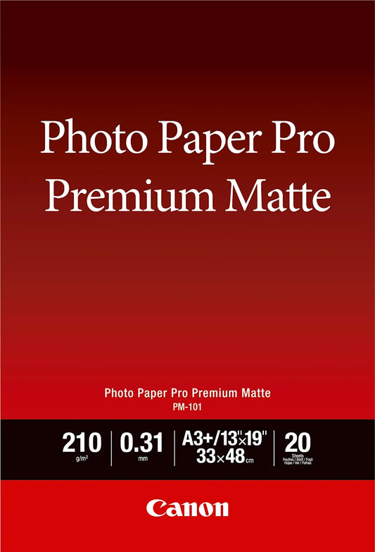 Canon Pro Premium Matte PM-101 - A3+ - 12 61/64" (329 mm) x