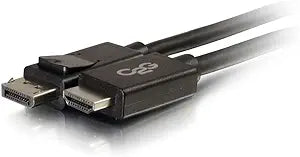 Câble DisplayPort vers HDMI C2G 1,8 m - Adaptateur DP vers HDMI - M/M