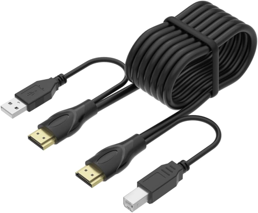 CABLE KVM HDMI/USB DE 10 PIES - PARA CONMUTADORES KVM HDMI