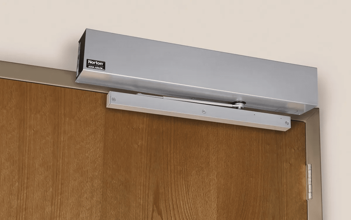 Norton 5710 Door Opener Operator, Pull Side, Rigid Arm and Slide Track, Aluminum (NOR-5710-689)