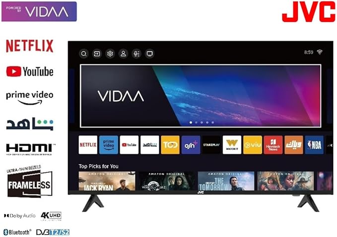JVC 55IN 4K SMART TV