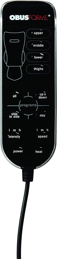 Coussin de soutien du dossier pour siège conducteur avec chaleur et massage