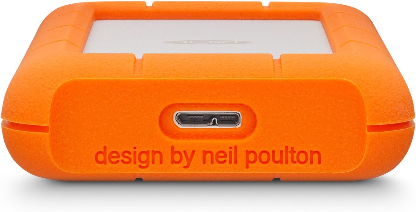 Disque SSD LACIE RUGGED USB 3.1 TYPE C 2.5SE 1 To (STHR1000800)