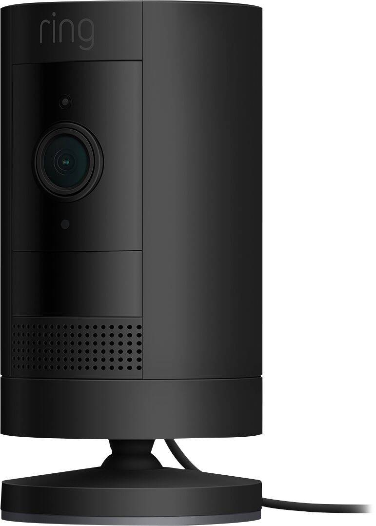 Ring Plug-In Stick Up Cam, Black (8SW1S9-BEN0)