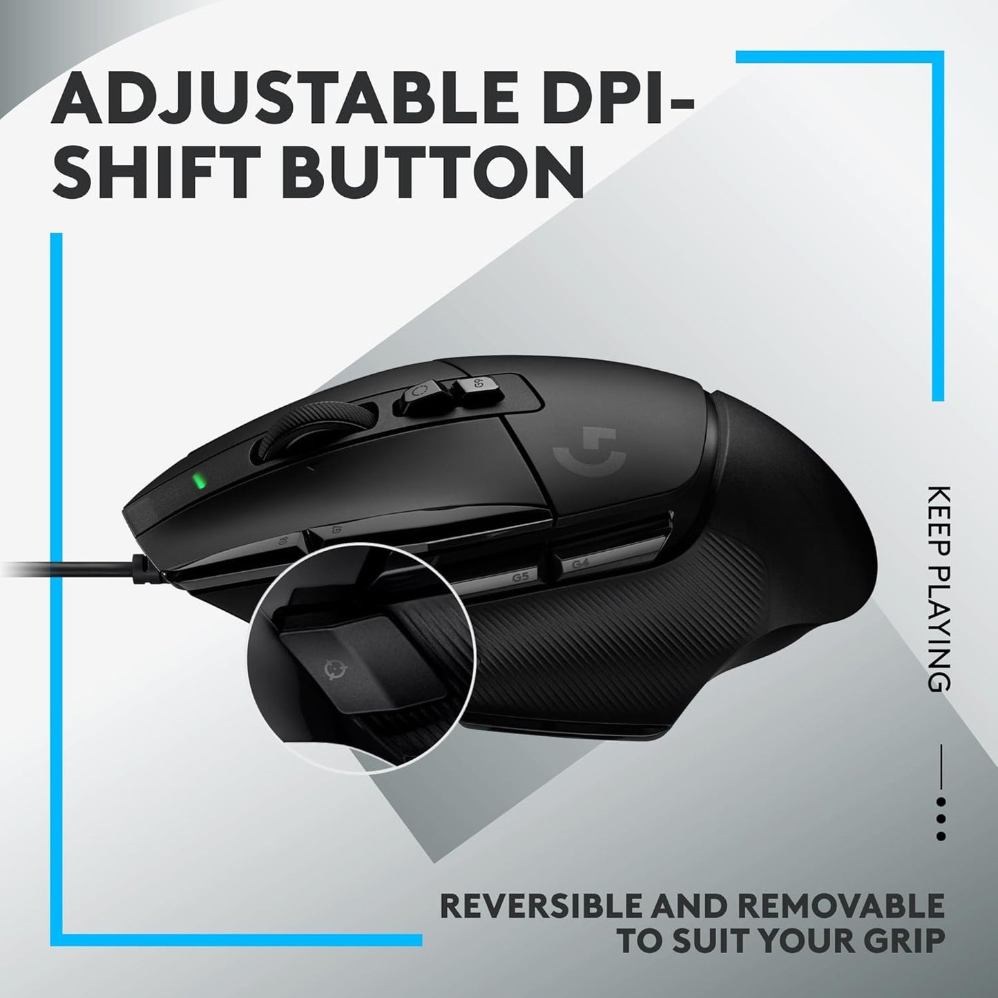 SOURIS DE JEU G502 X NOIRE