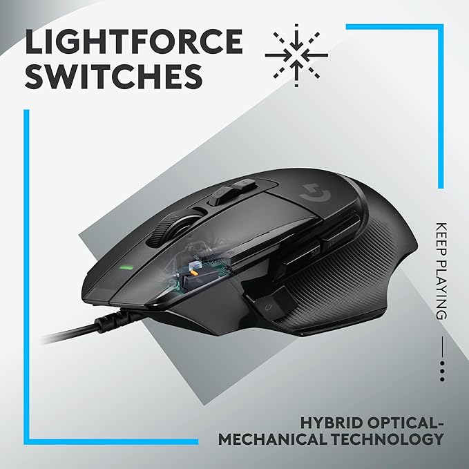 SOURIS DE JEU G502 X NOIRE