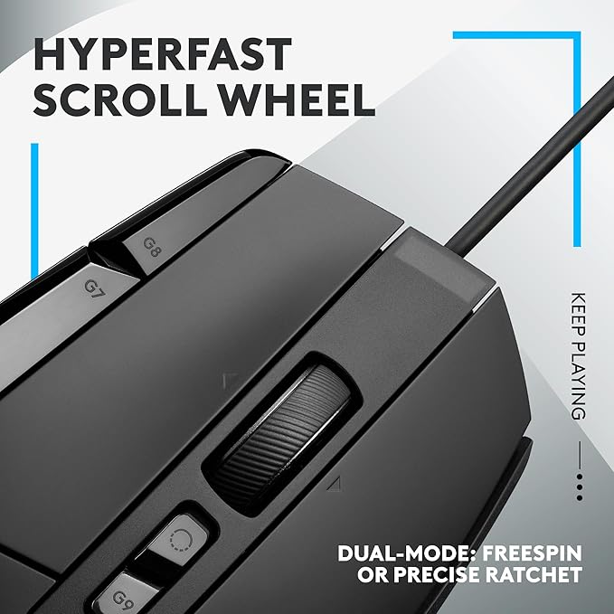 SOURIS DE JEU G502 X NOIRE