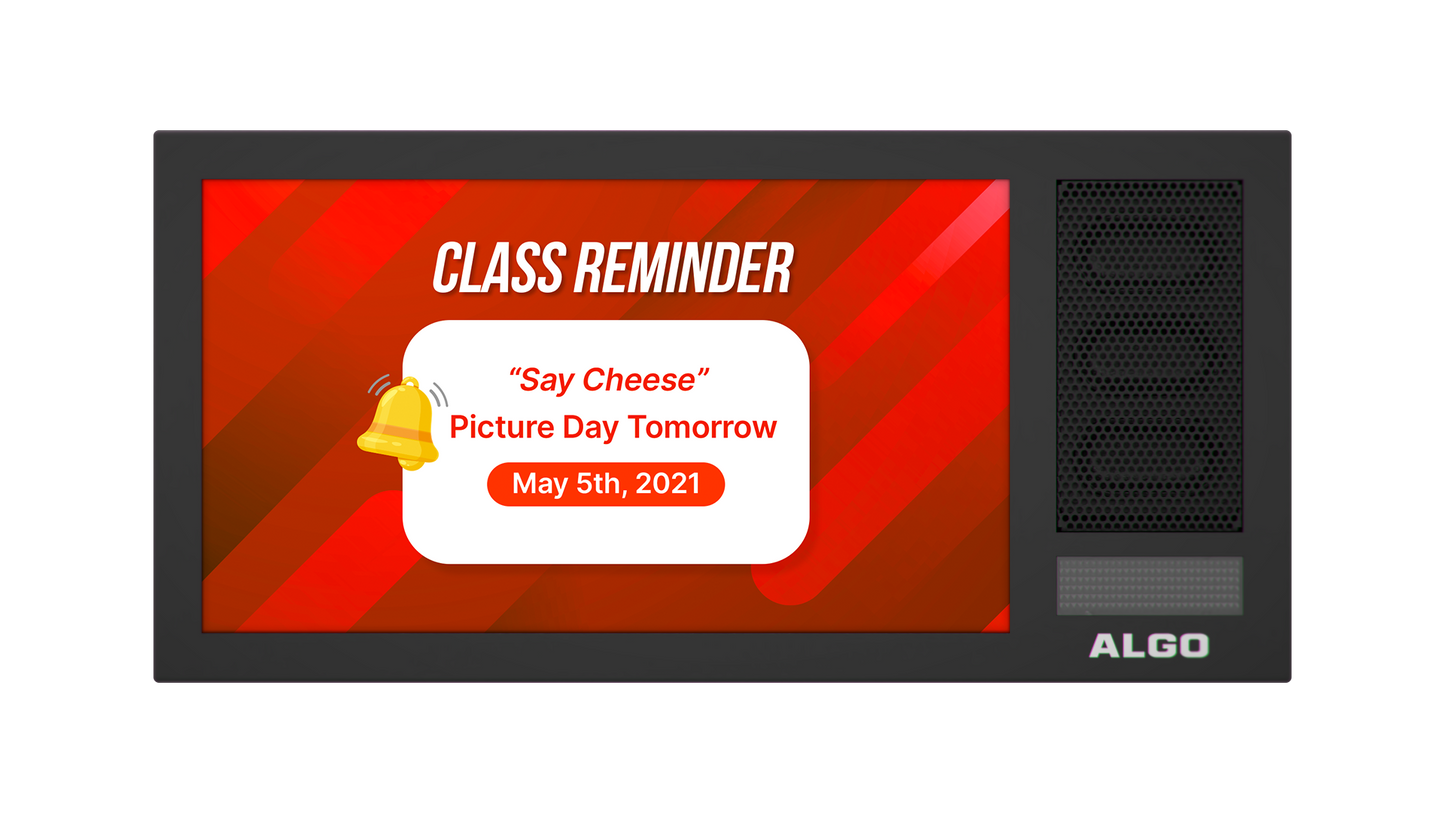 Algo Ip Digital Display With Speaker - Dual Sided (New - Jan 2023)