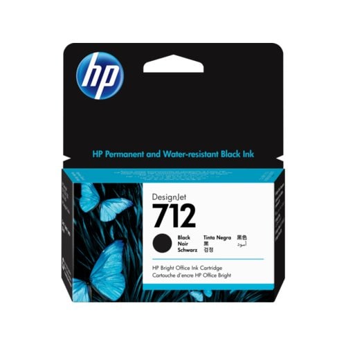 Cartucho de tinta DesignJet HP 712 de 38 ml, color negro
