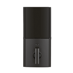 Weiser Zwave Plus Contemporary Touch Screen Deadbolt Smart Lock, Iron Black (9GED21500-008)