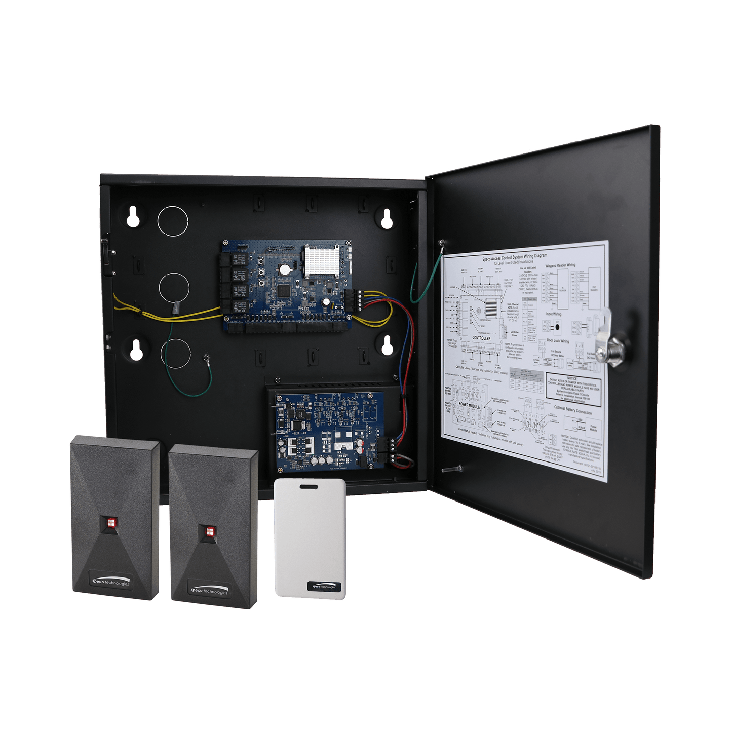 Speco 2 Door Access Control Kit Bundle (SPE-ACKIT2DR)