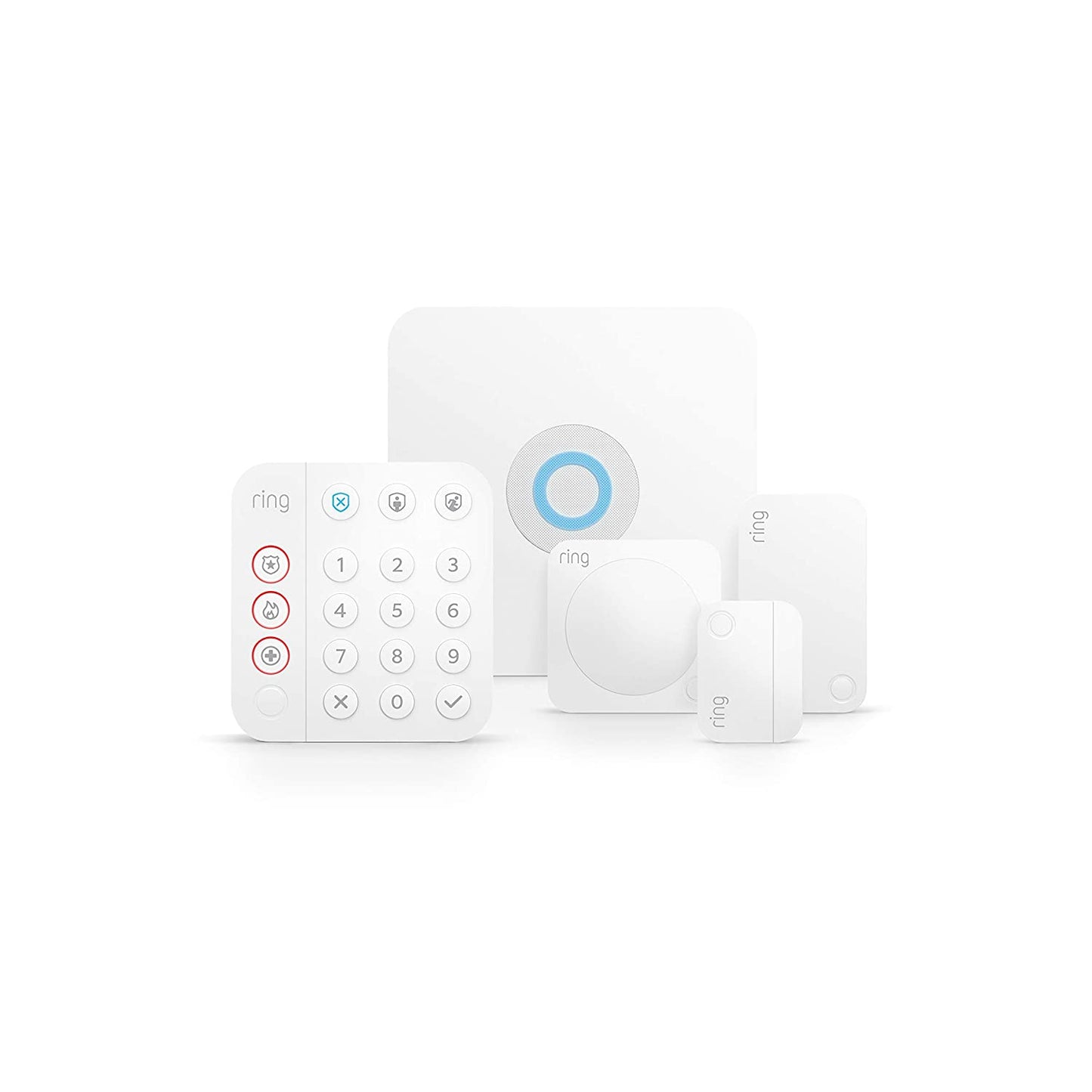 Ring Alarm Wireless Home Security System 5 Piece Kit (2nd Gen), Works with Alexa (B07ZDTCRNS)