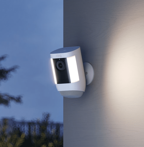 Ring Spotlight Cam Pro, Battery, White (B09DRPDNC7)