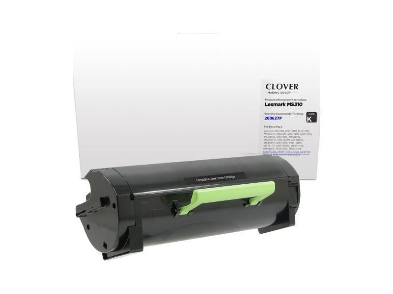 Cartucho de tóner remanufacturado de alto rendimiento Clover Imaging para Lexma