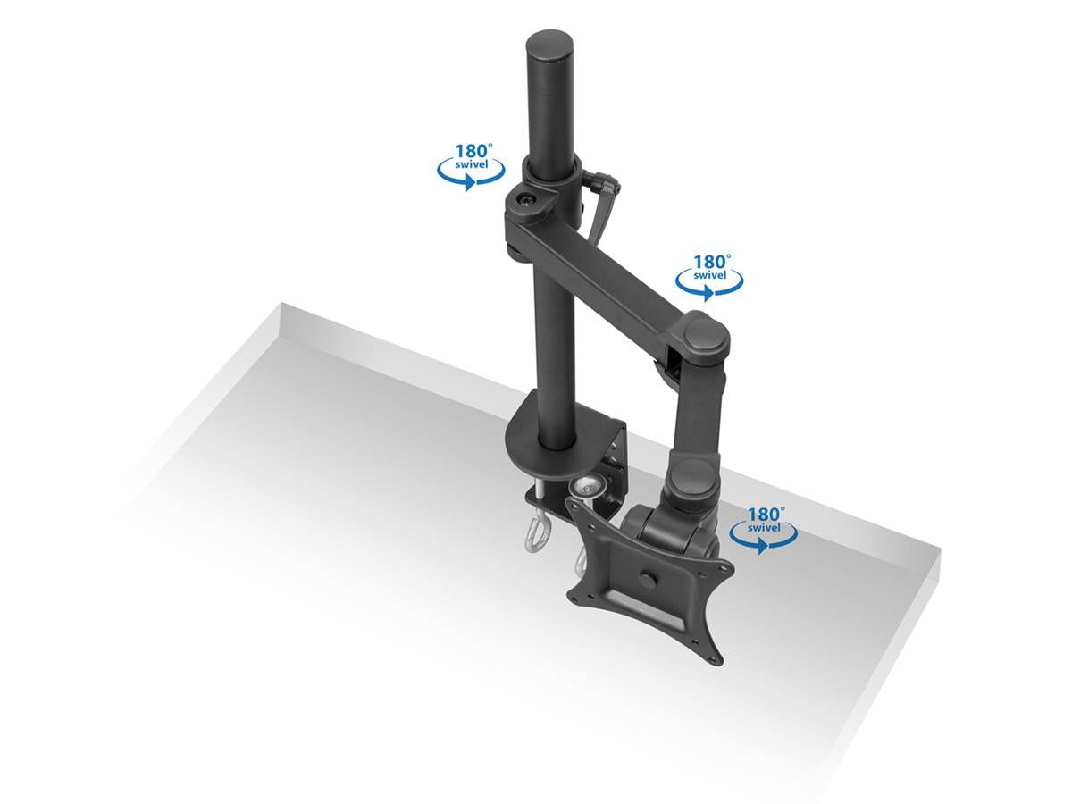 Soporte de escritorio con brazo para un solo monitor Mount It Mi-751