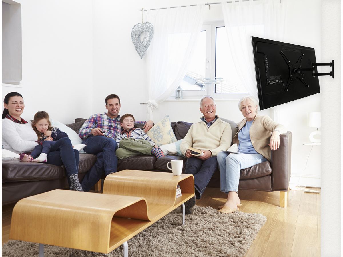 Soporte de pared para TV con movimiento completo Mount-It