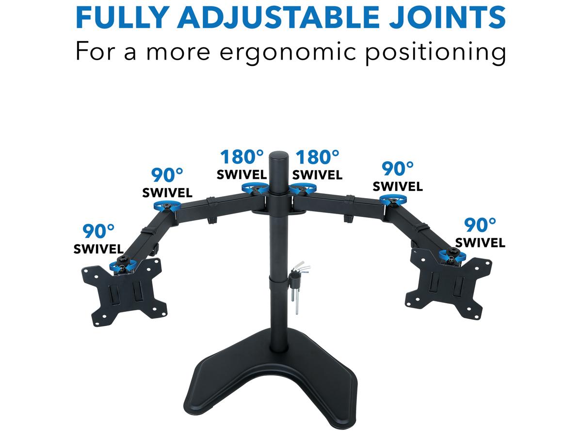 Soporte para dos monitores Rel Mount-It