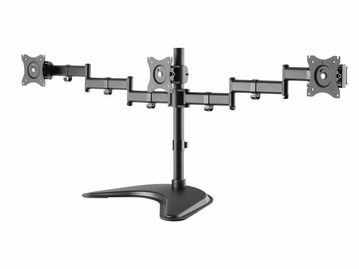 Nu-Tone Intekview Freestanding Triple Monitor Stand