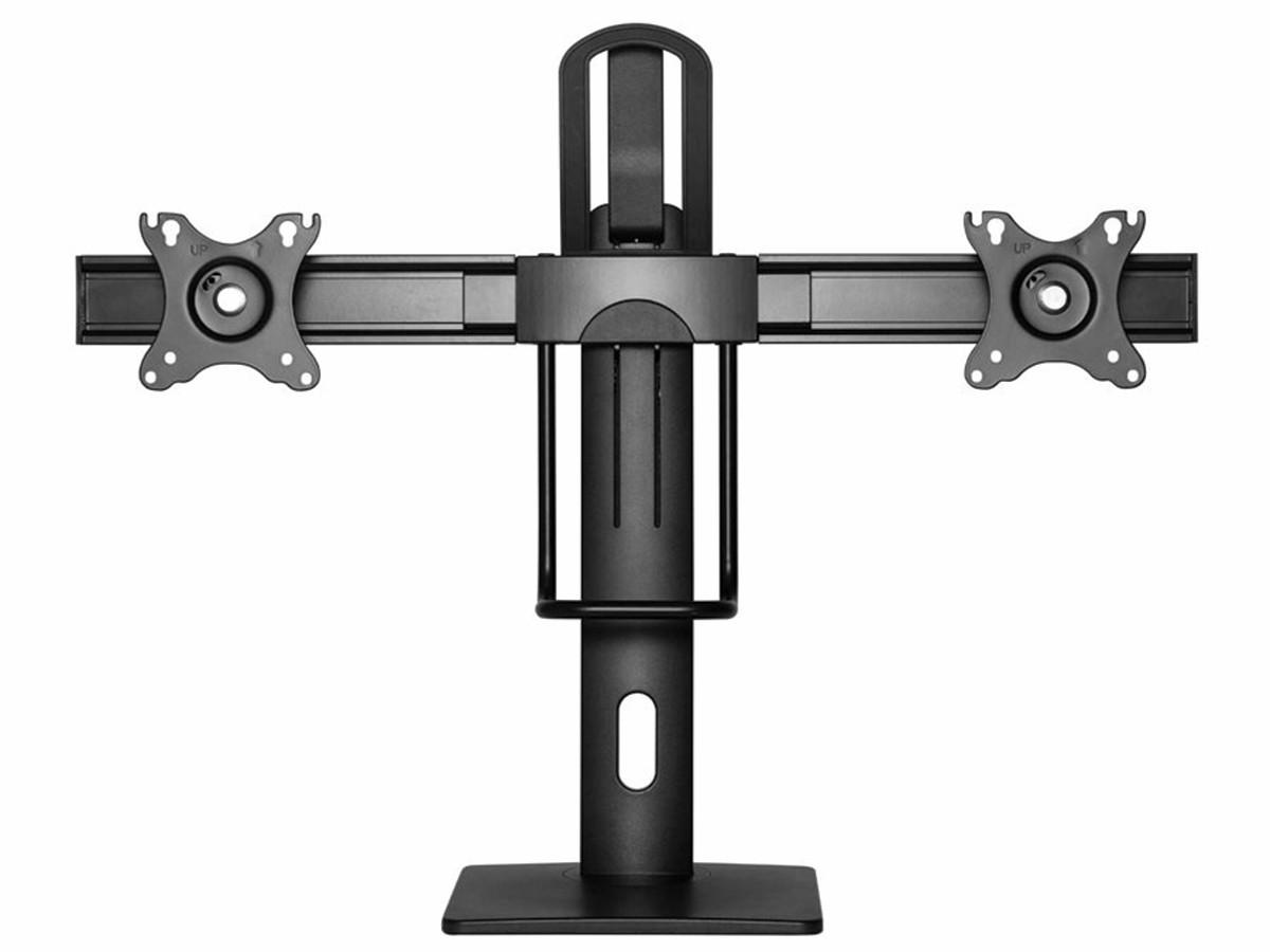 Nu-Tone Intekview Freestanding Double Monitor Stand Easy Adjustment
