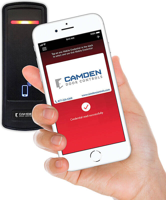 Camden MIFARE-BLE Reader with BLE for Smartphone Credentials (CV-7600)