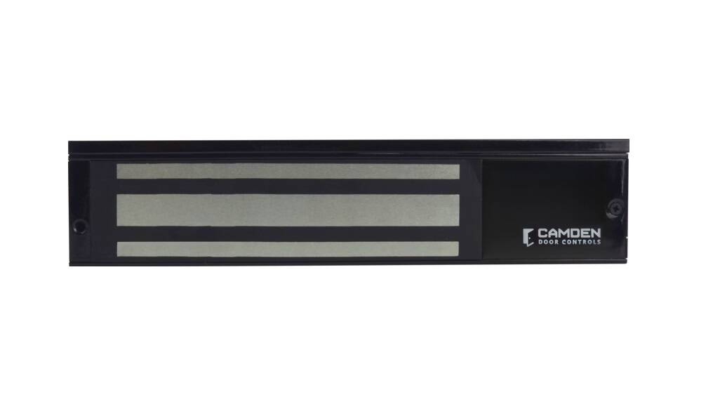 Camden 600 lbs Magnetic Lock, 1 Door, Surface, w/Timer & Sensor, Black (CX-91S-06TDS-BK)