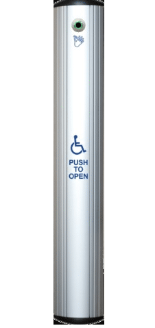 Sistema de baño con interruptor de columna Camden con sensor y fuente de alimentación (CX-WC17VR-PS)