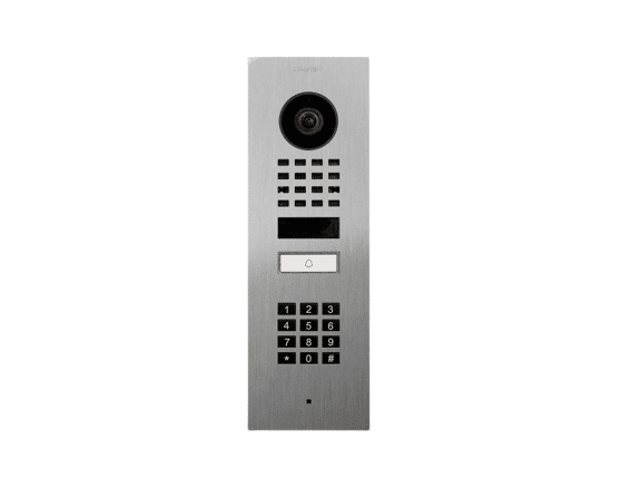 Doorbird Compact IP Video Door Station 1 Unit, Flush Mount, Stainless Steel V2A (D1101KV-FL)